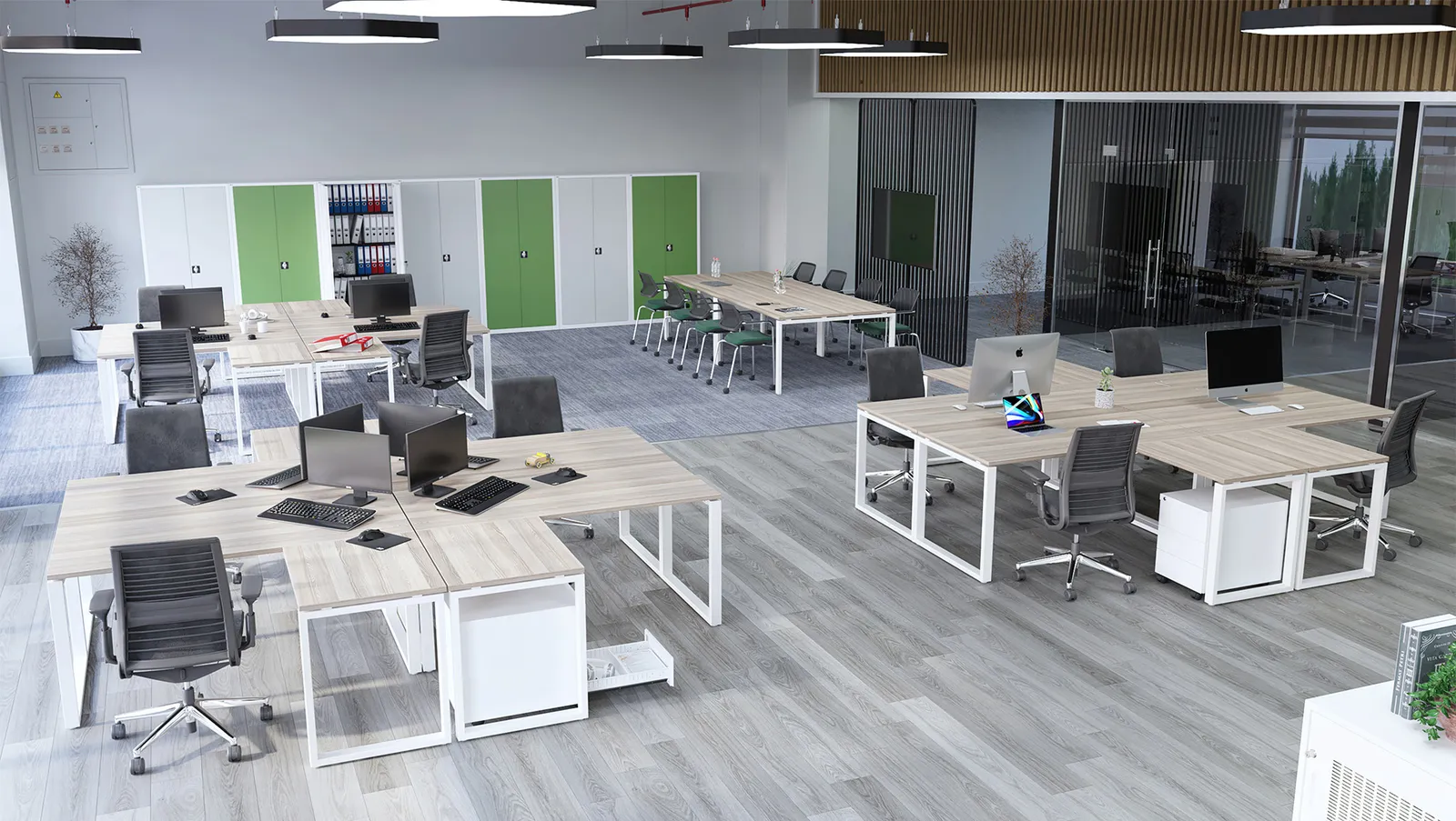 Komplettausstattung für Büro und Konferenz