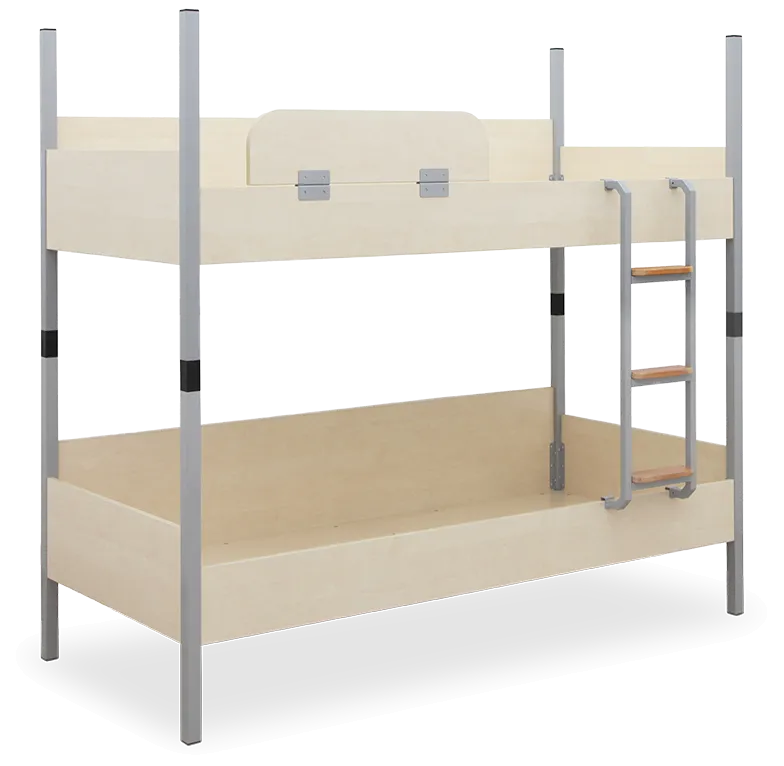 Holz-Etagenbett (Ahorn / Buche)