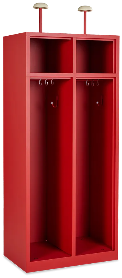 Feuerwehrschrank (offen)