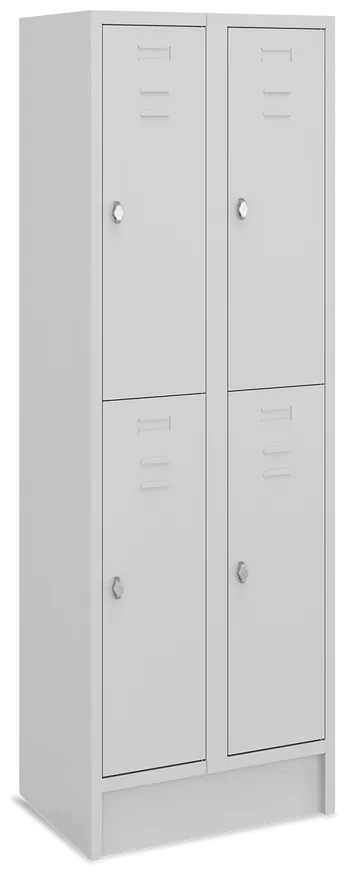 2 Abteile – 4 Fächer