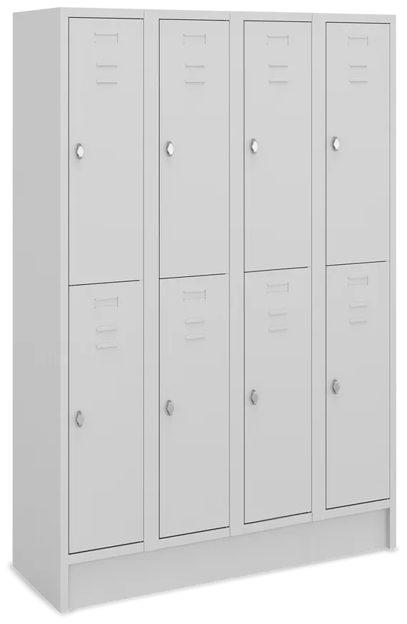 4 Abteile – 8 Fächer