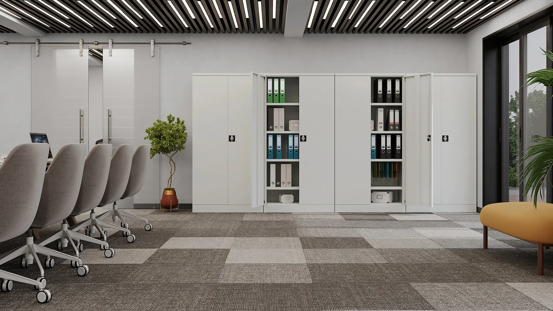 Stahlschränke für Büro, Werkstatt und Archiv