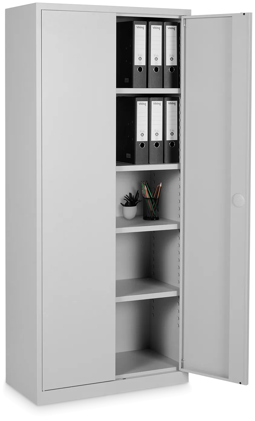 Flügeltürenschrank aus Stahl