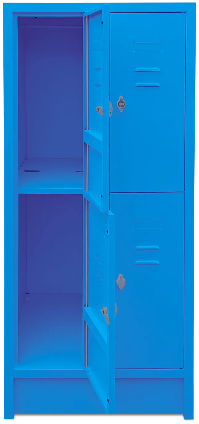 Schulspinde aus Stahl