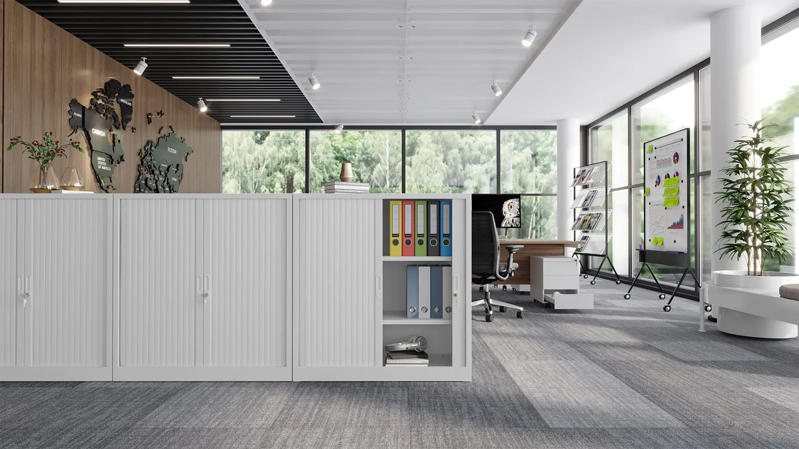 Rollladenschrank aus Stahl – Bild 1