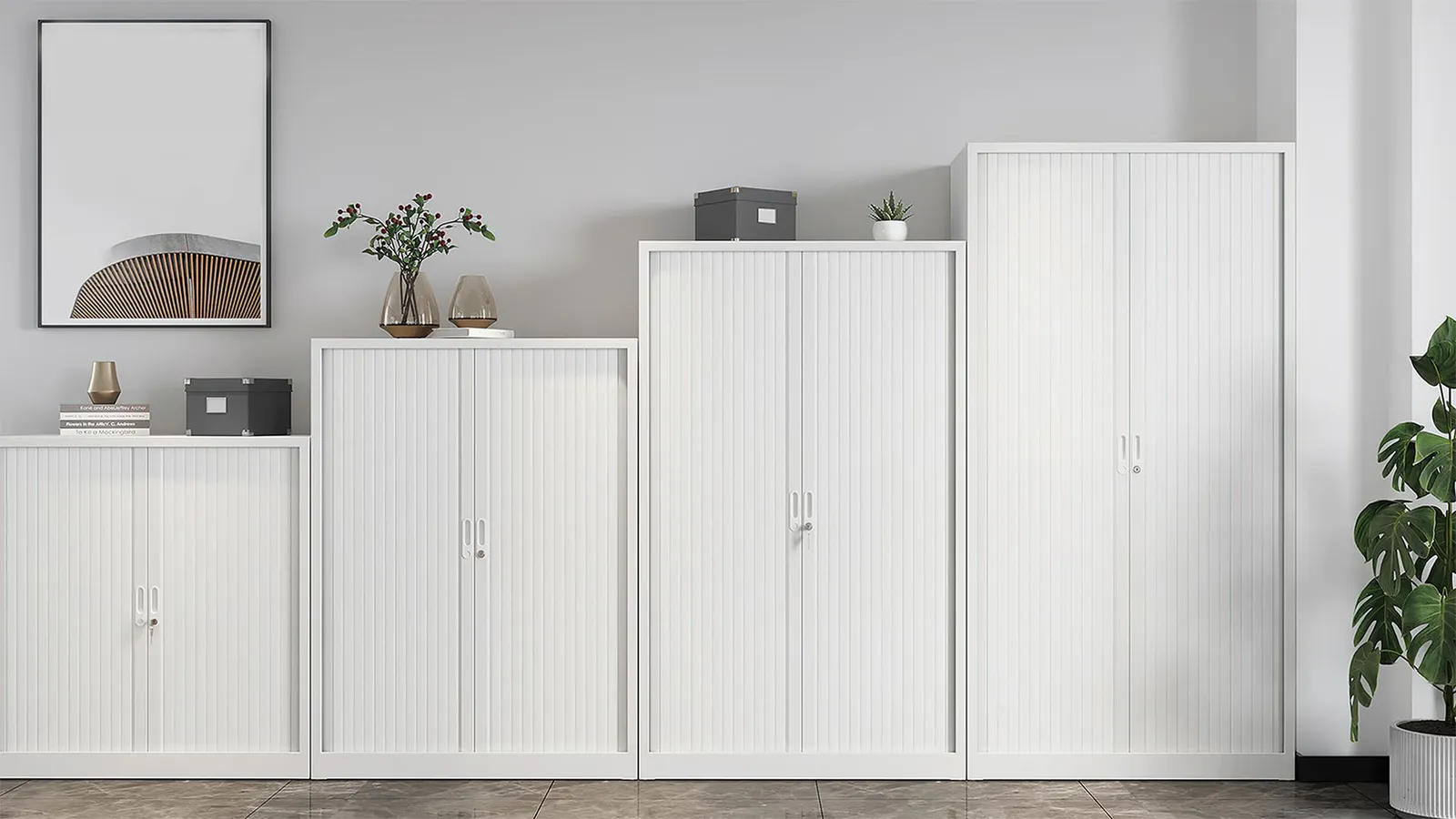 Rollladenschrank aus Stahl – Bild 4