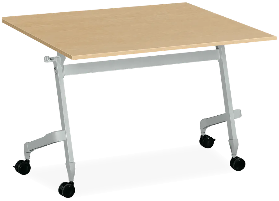 Klapptisch mit Rollen (Y-Fuß)