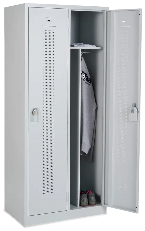 Design-Reihenspind mit Trennwand
