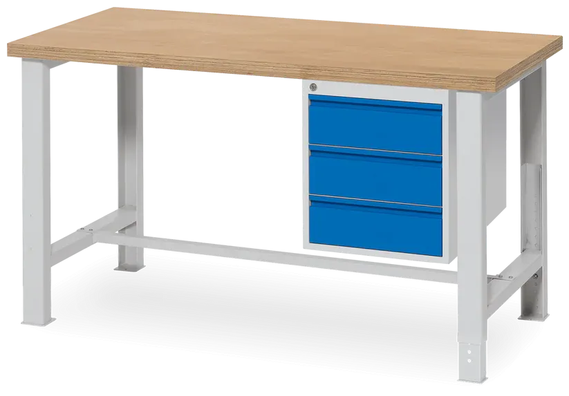 Werkbank 1.500 mm – fixe Höhe