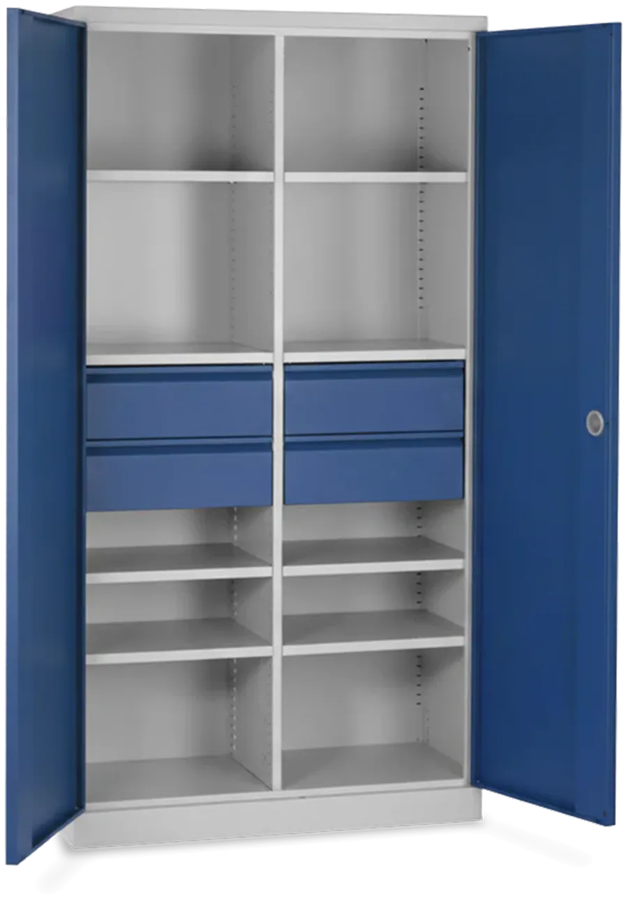 Werkstattschrank mit Schubladen