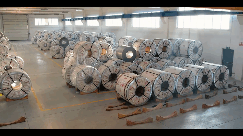Ceha Stahlmöbel Coils Stahlrollen Produktion